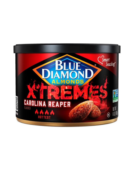 Almendras Blue Diamond Xtremes Carolina Reaper - My American Market