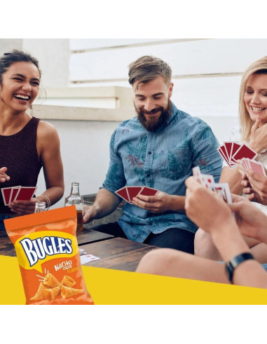 Bugles - Nacho Cheese (cônes de maïs au fromage nacho) - My American Market