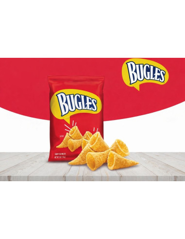 Bugles - Original (cônes de maïs croustillants, snack salé) - My American Market