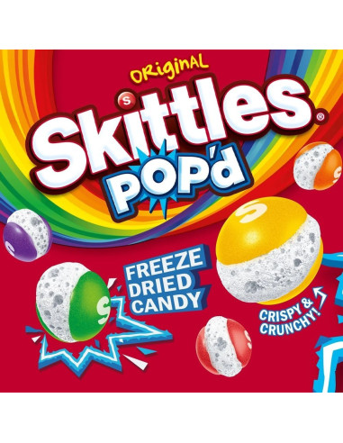 Caramelle liofilizzate originali Skittles POP'd - My American Market