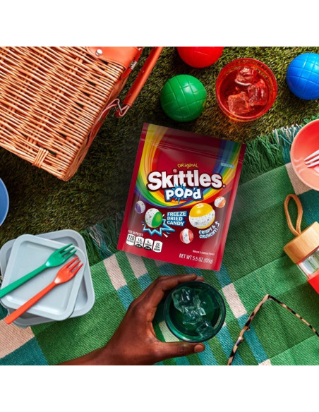 Caramelle liofilizzate originali Skittles POP'd - My American Market
