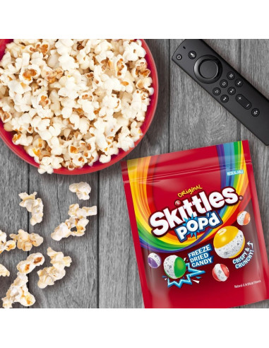 Skittles POP'd Caramelos Liofilizados Originales - My American Market