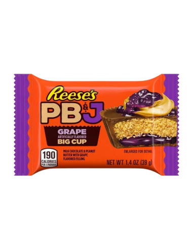 Reese's Big Cup PB&J Uva - My American Market