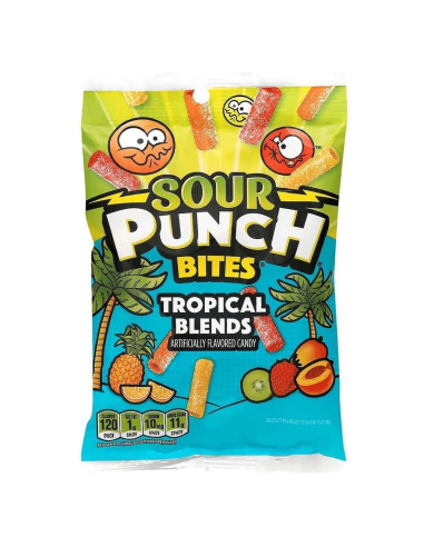 Sour Punch Bites Tropical Blends - My American Market
