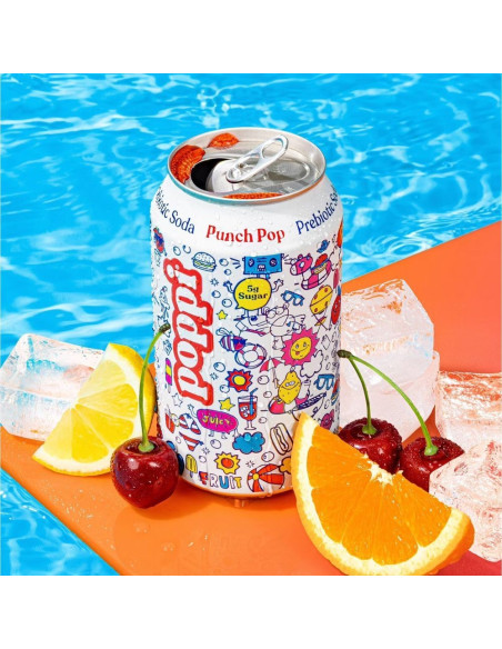 Poppi Prebiotic Soda Punch Pop - My American Market