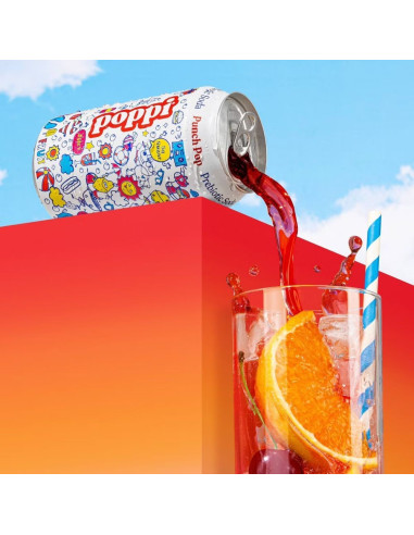 Poppi Prebiotic Soda Punch Pop - My American Market