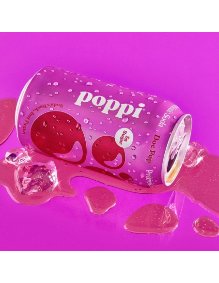 Refresco prebiótico Poppi Doc Pop - My American Market