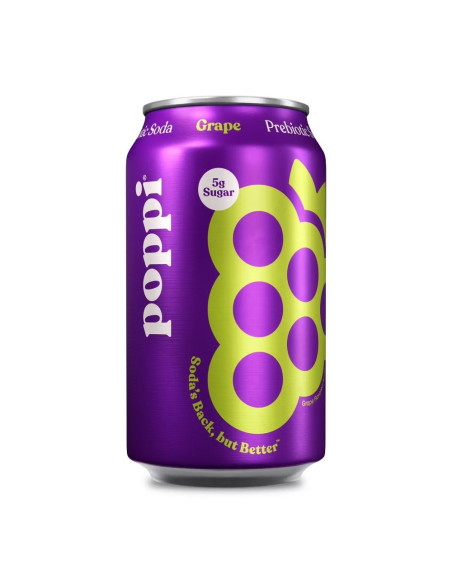 Poppi Prebiotic Soda Grape - My American Market