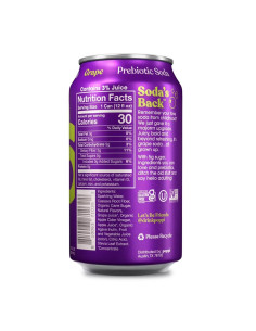 Refresco prebiótico de uva Poppi - My American Market 2