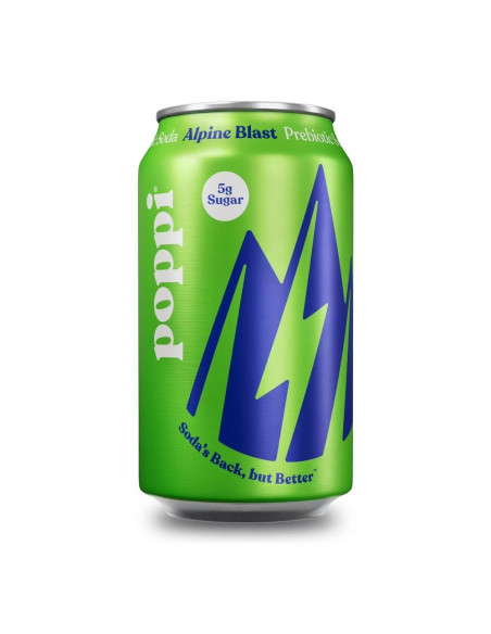 Refresco prebiótico Poppi Explosión alpina - My American Market