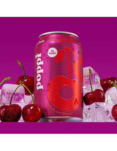 Poppi Prebiotic Soda Cherry Cola - My American Market