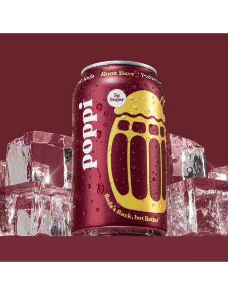 Poppi Prebiotic Soda Root Beer - My American Market