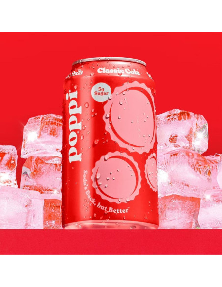 Poppi Prebiotic Soda Classic Cola - My American Market