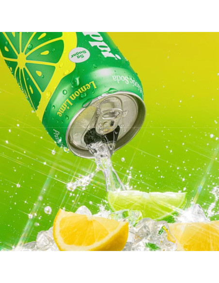 Poppi Soda Prebiótica Limón Lima - My American Market