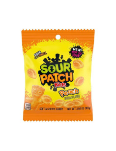 Sour Patch Kids sabor melocotón 101 g - My American Market
