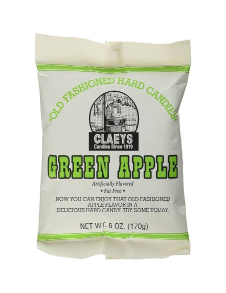 Claeys Hard Candies Green Apple - My American Market