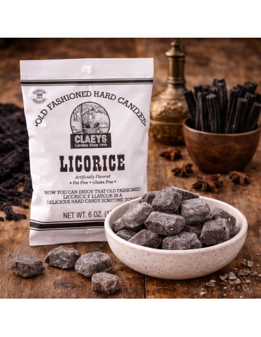 Claeys Hard Candies Licorice - My American Market
