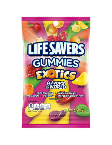 Gomitas exóticas Lifesavers - My American Market