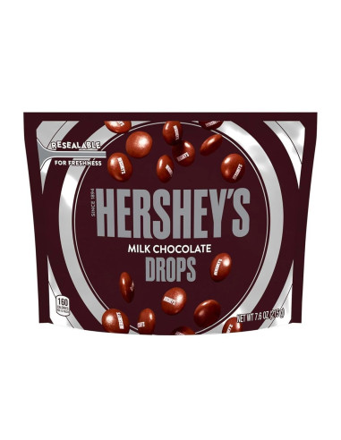 Gotas de chocolate con leche Hershey's 215 g - My American Market