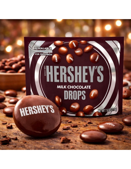Gotas de chocolate con leche Hershey's 215 g - My American Market