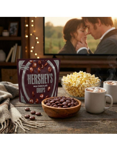 Hershey's - Milk Chocolate Drops — pépites de chocolat au lait à grignoter - My American Market