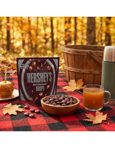Gotas de chocolate con leche Hershey's 215 g - My American Market