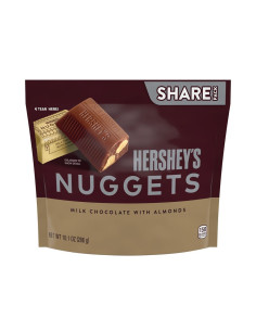 Hershey's Nuggets Cioccolato al Latte con Mandorle - Confezione da Condividere - My American Market