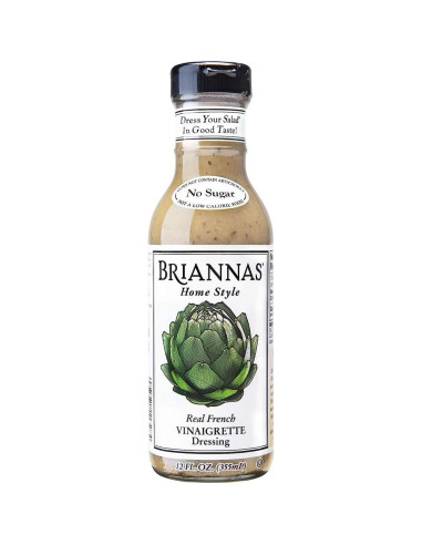 Aderezo de vinagreta francesa auténtica al estilo casero de Brianna - My American Market