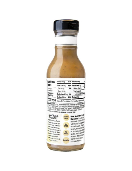 Briannas - Creamy Balsamic Dressing (condimento per insalata balsamico cremoso) - My American Market