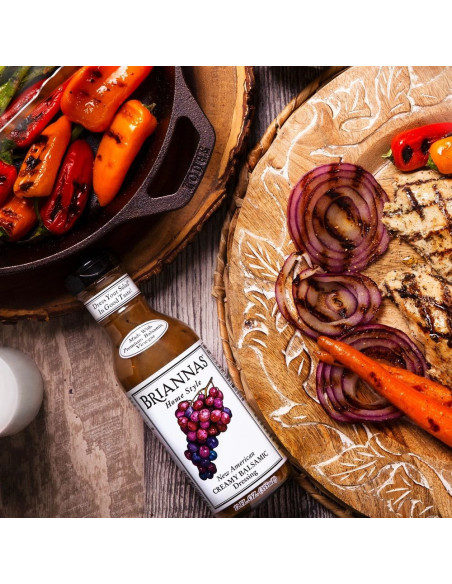 Briannas - Creamy Balsamic Dressing (sauce salade balsamique crémeuse) - My American Market