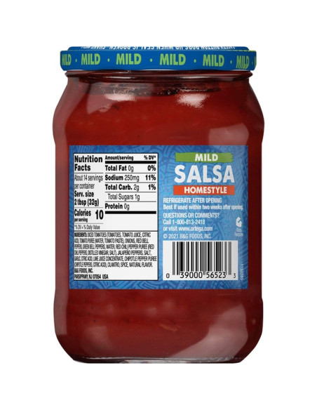 Salsa suave Ortega estilo casero - My American Market