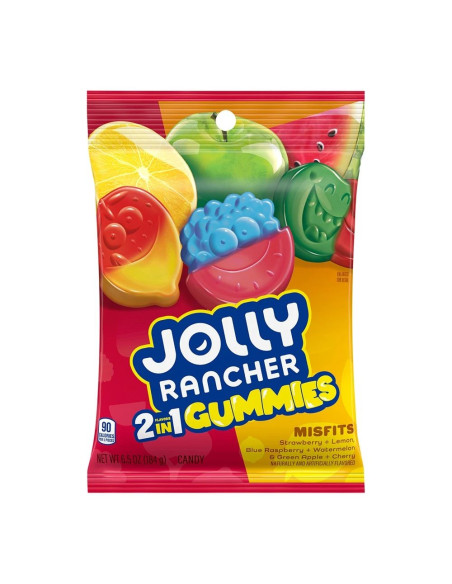 Jolly Rancher 2 in 1 Gummies Misfits - My American Market