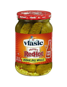Vlasic Frank's RedHot Kosher Dill Wholes 473ml - My American Market