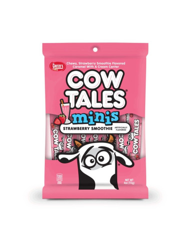 Cow Tales minis Strawberry Smoothie - My American Market
