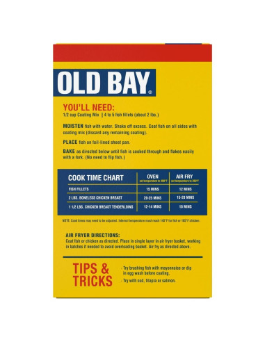 Old Bay Seasoned Coating Mix - My American Market