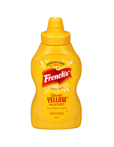 French's - Classic Yellow Mustard (moutarde douce américaine) - My American Market