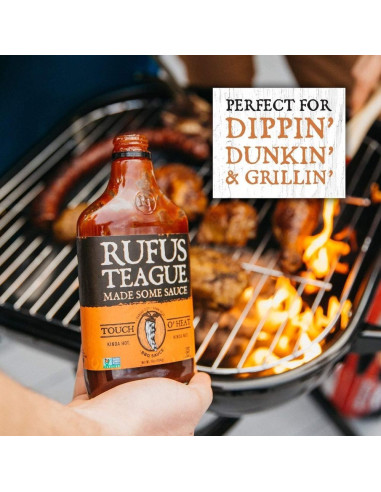 Rufus Teague BBQ Sauce Touch O'Heat - My American Market