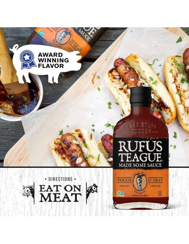 Salsa BBQ Touch O'Heat di Rufus Teague - My American Market