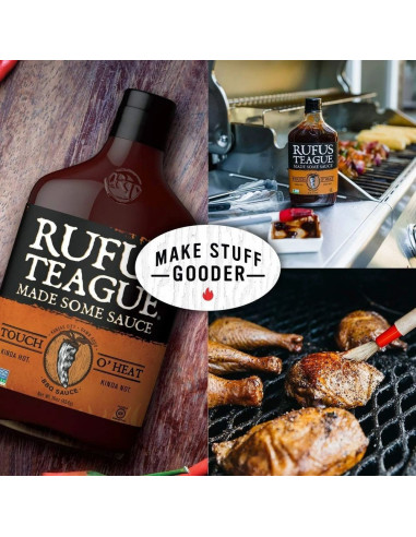 Salsa BBQ Touch O'Heat di Rufus Teague - My American Market