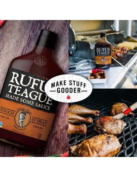Salsa barbacoa Rufus Teague Touch O'Heat - My American Market