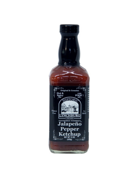 El histórico kétchup de jalapeño de Lynchburg en Jack Daniel's - My American Market