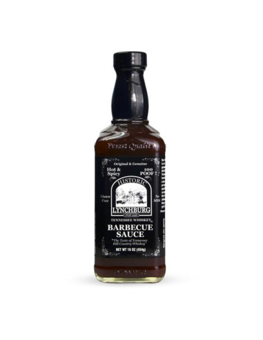 Salsa piccante e piccante Jack Daniel's del Lynchburg BBQ storico - My American Market