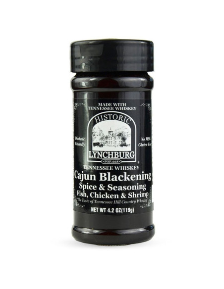 Condimentos históricos Lynchburg Rubs, especias y condimentos cajún para ennegrecer Jack Daniel's - My American Market