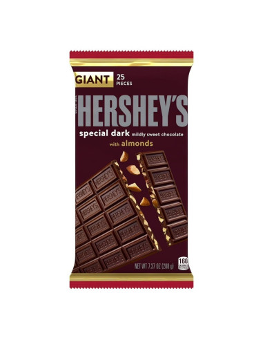 Hershey's Special Dark with Almonds Giant - My American Market