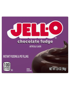 Pudín instantáneo y relleno de pastel Jell-O con dulce de chocolate - My American Market