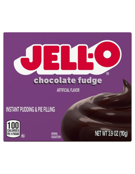 Budino istantaneo Jell-O e ripieno per torta al cioccolato fondente - My American Market