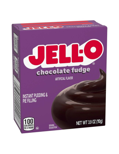 Jell-O - Instant Pudding Chocolate Fudge (préparation pour pudding au chocolat) - My American Market