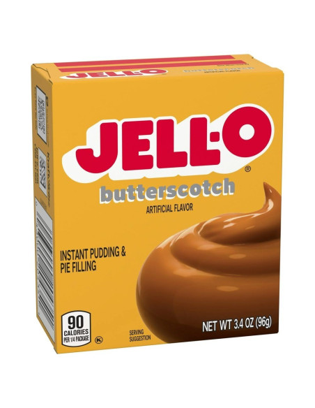 Pudín instantáneo Jell-O y relleno de pastel Buttersotch - My American Market