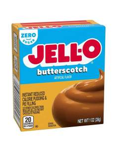 Pudín instantáneo Jell-O y relleno de pastel de caramelo sin azúcar - My American Market 2