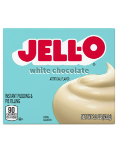 Jell-O Instant Pudding & Pie Filling Cioccolato Bianco - My American Market